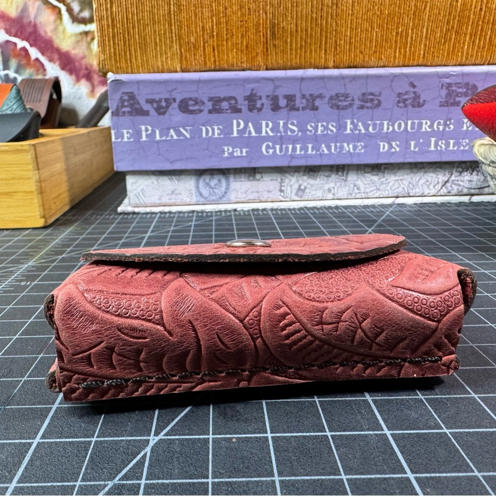 Limited Availability Double Stack Leather Card Wa… - image 4